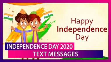 Happy Independence Day 2020 Messages, Greetings, Wishes and Images to Send to Family and Friends