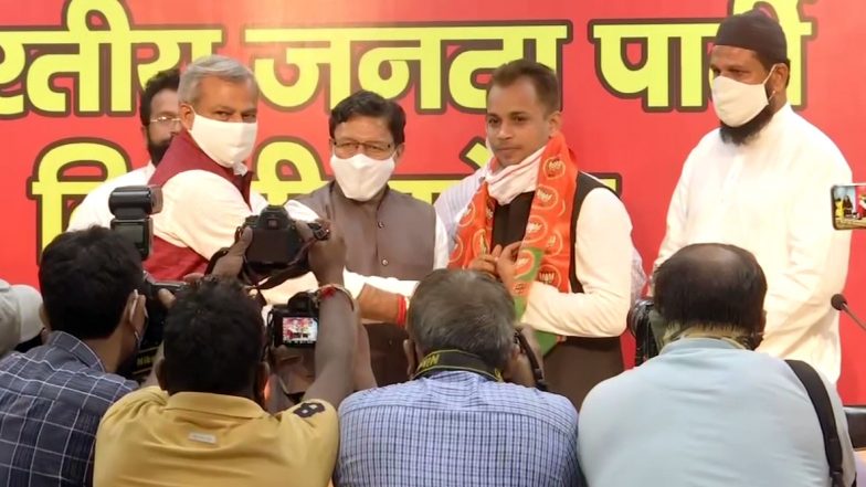 Shahzad Ali, Shaheen Bagh Social Activist, Joins BJP, Says Joined The Party to Prove It Is Not 'Enemy' of Muslims