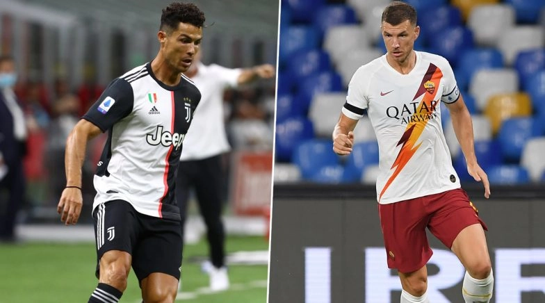 Juventus vs AS Roma, Serie A 2019–20: Cristiano Ronaldo, Edin Dzeko and Other Players to Watch 