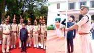 Sharmistha Mukherjee Tweets Old Pictures of Pranab Mukherjee Hoisting National Flag on Independence Day, Says, 'I&rsquo;m Sure He&rsquo;ll Hoist The Tri-Colour Next Year&rsquo;
