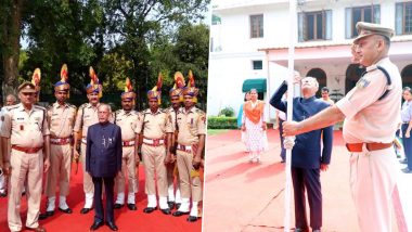 Sharmistha Mukherjee Tweets Old Pictures of Pranab Mukherjee Hoisting National Flag on Independence Day, Says, 'I’m Sure He’ll Hoist The Tri-Colour Next Year’