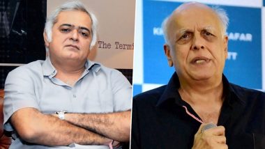 Hansal Mehta Supports Mahesh Bhatt After Netizens Bombard His Disney+ Hotstar Film’s Trailer with Dislikes, Says ‘I Will Be Watching Sadak2 Tonight’