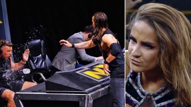 WWE NXT Aug 5, 2020 Results and Highlights: Former All-Pro NFL Punter Pat McAfee Hits Adam Cole With a Punt; Dakota Kai to Face Io Shirai For NXT Women’s Title at TakeOver XXX (View Pics)