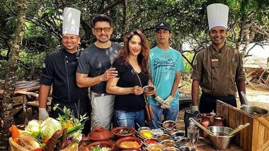 Madhuri Dixit Shares Throwback Pic From Last Year's Sri Lankan Trip, Actress Reminisces About Cooking Class From the Tour (View Pic)