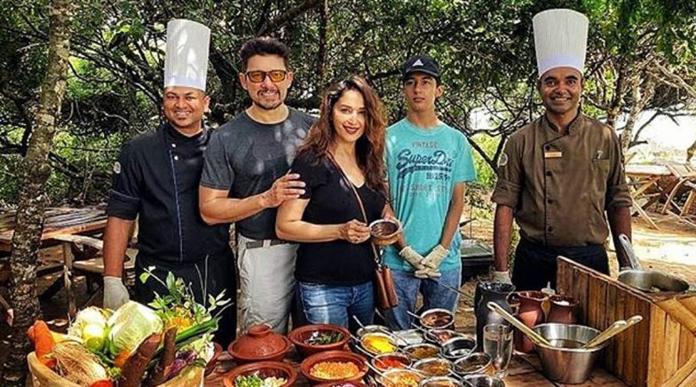 Madhuri Dixit Shares Throwback Pic From Sri Lankan Cooking Class (View Pic)