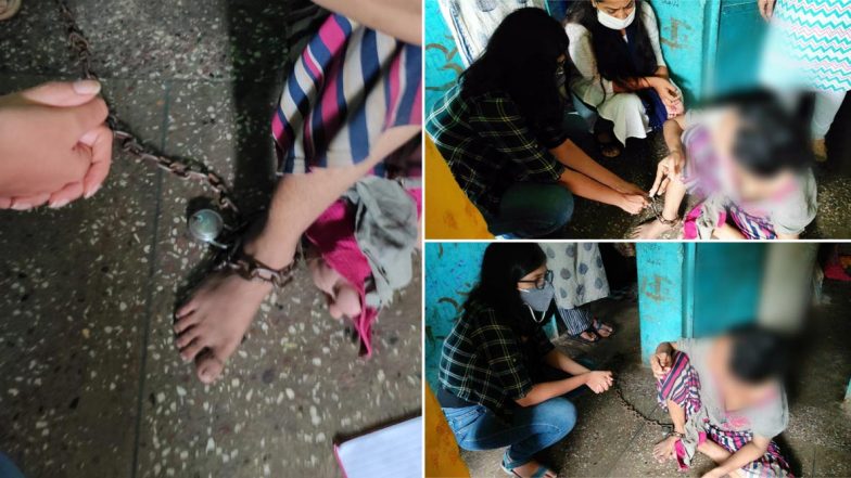 Woman, Chained And Tortured by Husband, Rescued by DCW in Delhi's Trilokpuri