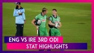 ENG vs IRE 3rd ODI Stat Highlights: Paul Stirling, Andrew Balbirnie Star In Record Win
