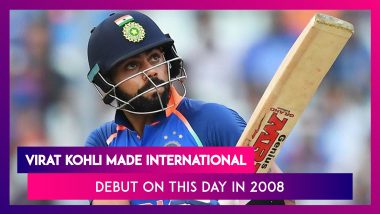 12 Years of Virat Kohli: Indian Skipper Made International Debut On This Day In 2008