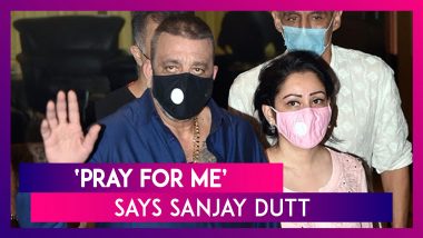 ‘Pray For Me,’ Says Sanjay Dutt, Wife Maanayata Confirms Preliminary Treatment Will Happen In Mumbai