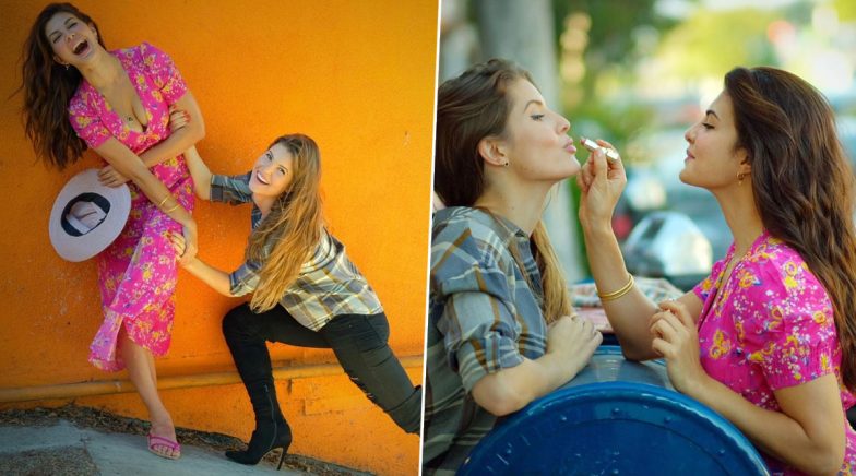 Jacqueline Fernandez to Do a Video Podcast With Her Look-a-Like Amanda Cerny