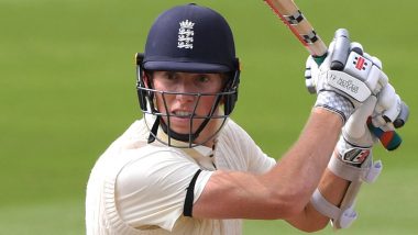 IND vs ENG: England Opener Zak Crawley Out of First Two Tests Vs India Owing to Wrist Injury