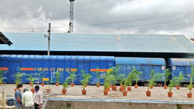 South Central Railway Flags Off First Cargo Express on Hyderabad-New Delhi Route