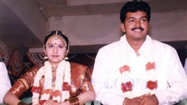 Thalapathy Vijay and Sangeetha's 21st Wedding Anniversary: Fans Celebrate The Occasion By Posting Couple's Throwback Pics