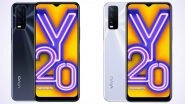 Vivo Y20 & Vivo Y20i Smartphones with 5,000mAh Battery Launched in India at Rs 11,490