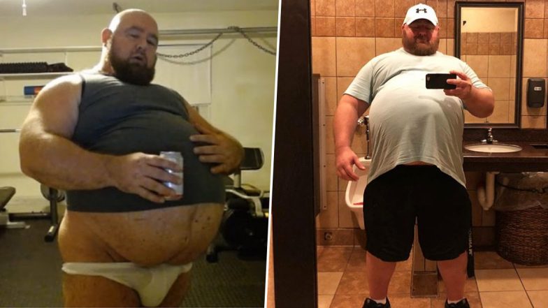Gainer Bull, 500-Pound ‘Erotic Weight Gainer’ Eats 10,000 Calories per Day to Maintain His ‘Ball Gut’ and Please His Fat Fetish OnlyFans Followers, View XXXL-Rated Pics!