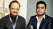 SP Balasubrahmanyam Put On Life Support: AR Rahman Requests all the Music Fans to Pray for the Legendary Singer's Speedy Recovery (View Tweet)