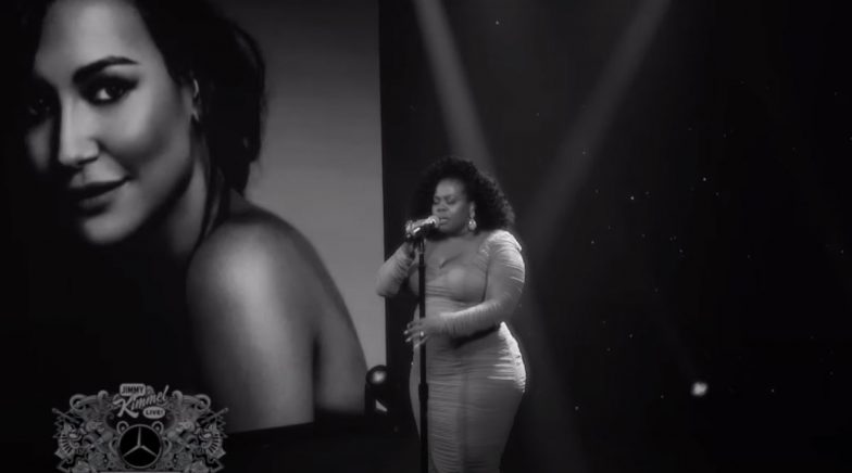 On Jimmy Kimmel Live, Amber Riley Pays Emotional Tribute to Glee Co-Star Naya Rivera (Watch Video)