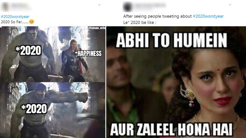 #2020WorstYear Funny Memes and Jokes on Twitter Will Bring a Smile on Your Face As You Cope-Up With Devastating News Updates From Around the World