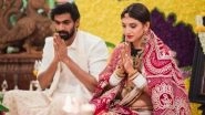 Rana Daggubati and Miheeka Bajaj Look Radiant As They Perform Satyanarayan Puja Post Wedding (View Pic)