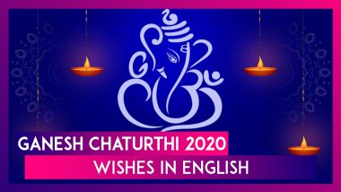 Ganesh Chaturthi 2020 Wishes: Ganeshotsav Messages and Images to Celebrate Vinayaka Chaturthi