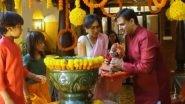 Ganesh Chaturthi 2020: Vivek Oberoi and Family Bid Adieu to Bappa (Watch Video)