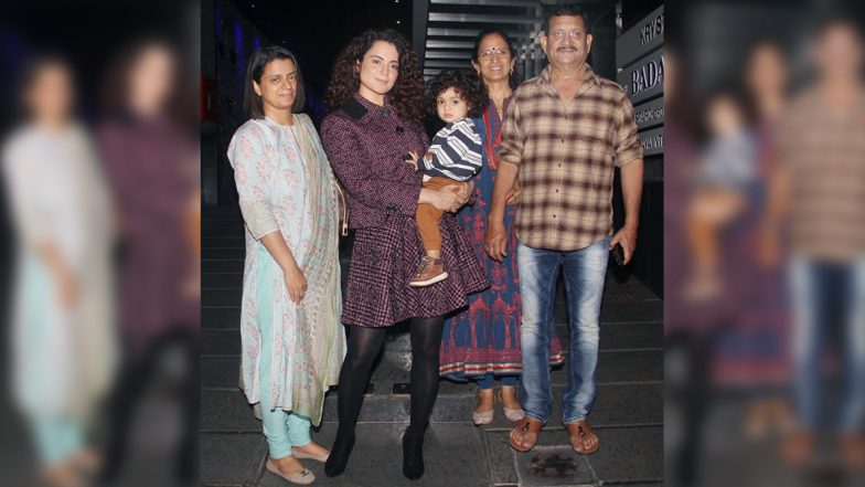 Kangana Ranaut’s Father Claims Gunshots Noise Heard Near Their Manali Residence Could Be Crackers Burst To Keep Away Bats