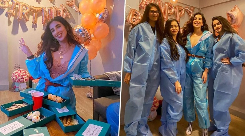 Parul Gulati’s PPE Kit Themed Birthday Bash With Friends Leaves Netizens Miffed (View Pics)