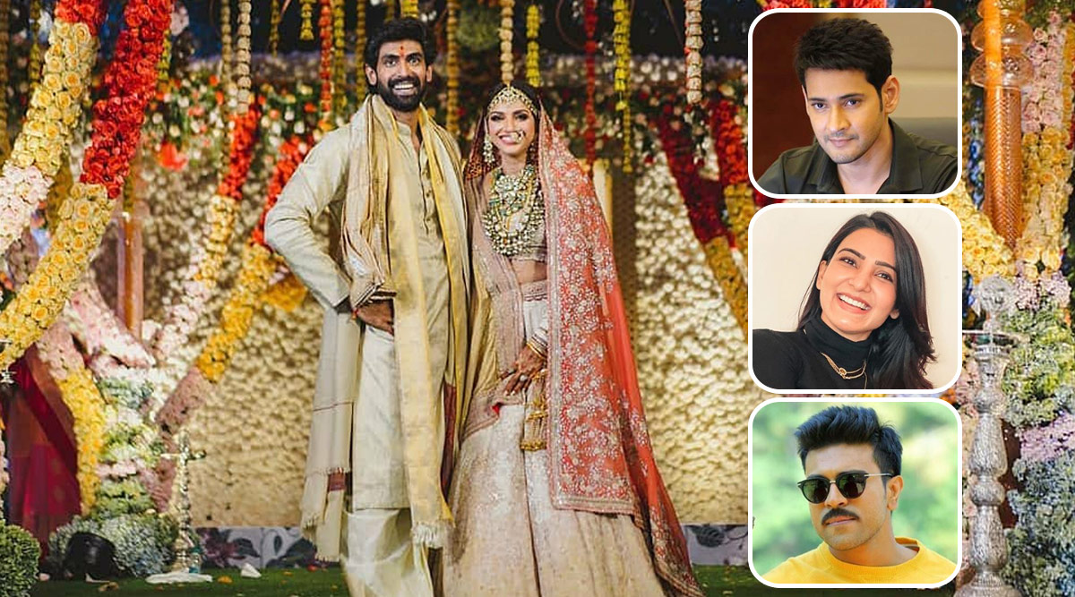 Rana Daggubati And Miheeka Bajaj Wedding Mahesh Babu, Samantha Akkineni, Ram Charan And Others Congratulate The Newly Married Couple! (View Posts) 🎥 LatestLY picture
