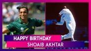 Happy Birthday Shoaib Akhtar: Top Performances By The Rawalpindi Express