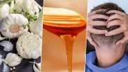 Home Remedy of the Week: How Garlic Honey Mix Can Help Treat Dandruff and Itchy Scalp (Watch Video)