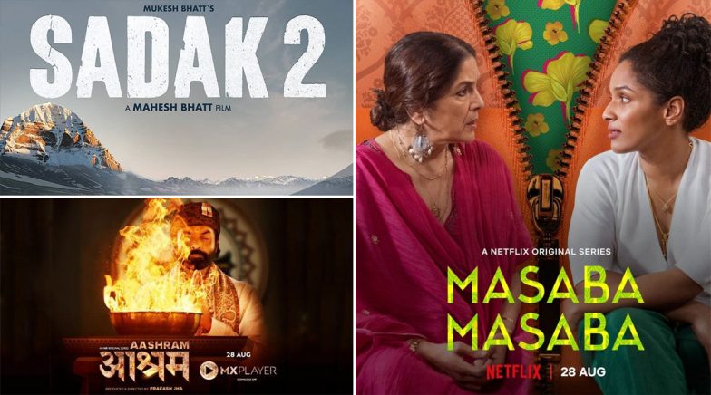 OTT Releases Of The Week: Sadak 2, Aashram, Masaba Masaba  - Movies and Web Shows to Catch Up