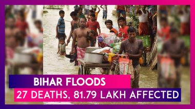 Bihar Floods: 27 Deaths, 81.79 Lakh Affected As Ganga Flows 13 cm Above Danger Mark At Gandhi Ghat