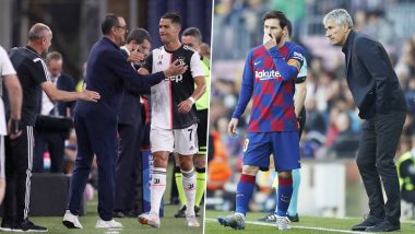 Lionel Messi vs Quique Setien, Cristiano Ronaldo vs Maurizio Sarri and Other Occasions When Managers Were Let Go After Bust-Up With Players