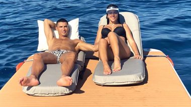 Cristiano Ronaldo Goes Sunbathing With Girlfriend Georgina Rodriguez After Juventus' Champions League Exit (View Pic)