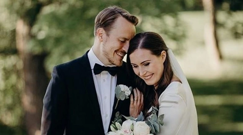 Finnish Prime Minister Sanna Marin Marries Long-Term Partner Markus Raikkonen