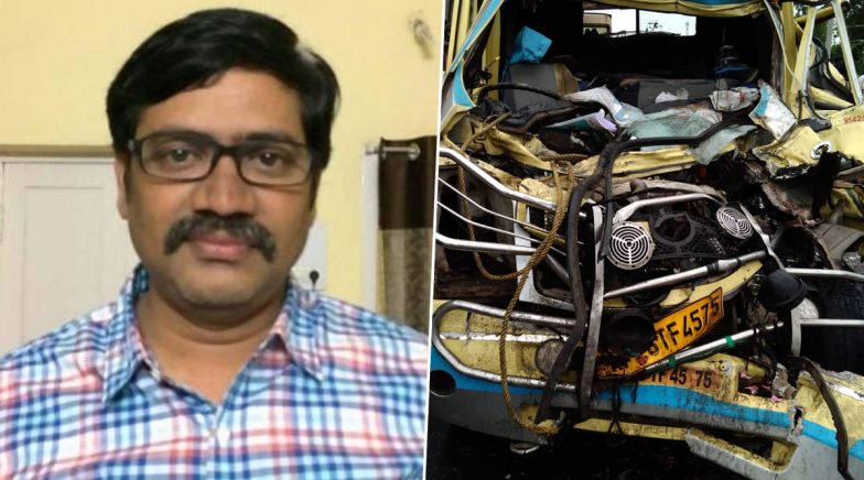 Telugu Distributor Kamlakar Reddy and Father Nandagopal Reddy Die In Road Accident in Hyderbad