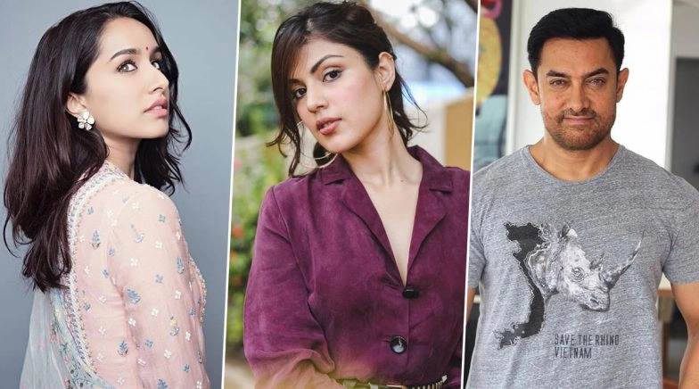 Sushant Singh Rajput Case: From Aamir Khan to Shraddha Kapoor, Rhea Chakraborty Was in Touch with Several B-Town Celebs, Reveals Actress’ Call Records