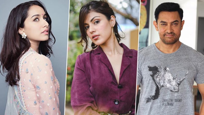 Sushant Singh Rajput Case: From Aamir Khan to Shraddha Kapoor, Rhea Chakraborty Was in Touch with Several B-Town Celebs, Reveals Actress’ Call Records