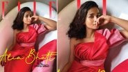 Alia Bhatt Turns a Muse for Sister Shaheen Bhatt as She Poses for Elle India's New Magazine Cover (View Pic)
