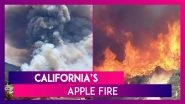 California&rsquo;s Apple Fire Has Grown To More Than 20,000 Acres, 5% Contained; NASA Images Show 2 Views