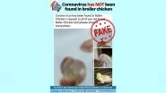 Coronavirus Found in Broiler Chicken? PIB Fact Check Debunks Fake News