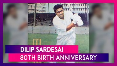 Dilip Sardesai 80th Birth Anniversary: 8 Quick Facts From His Test Career