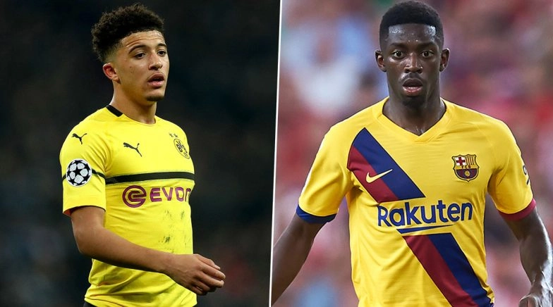 Manchester United Line Up Ousmane Dembele As Alternative For Jadon Sancho