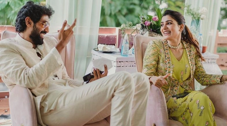 Samantha Akkineni Poses With Rana Daggubati Ahead Of Wedding!