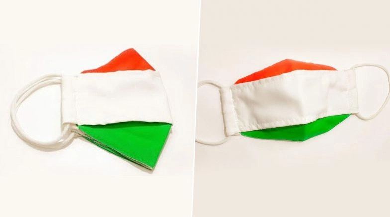 Independence Day 2020 Tricolour Face Mask: Here's How You Can Make DIY Indian Flag Face Mask
