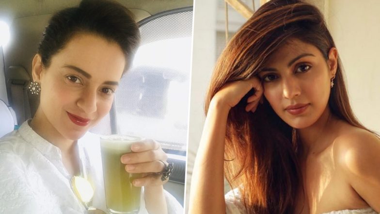 Is Kangana Ranaut Taunting Rhea Chakraborty By Mentioning the Benefits of Sugarcane Juice Over Drugs? (Read Tweet)