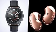 Samsung Galaxy Watch 3 & Galaxy Buds Live India Prices Announced