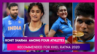 Rohit Sharma, Vinesh Phogat Among Four Athletes Recommended For Rajiv Gandhi Khel Ratna 2020