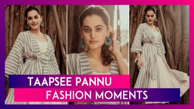 Taapsee Pannu Birthday Special: An Atypically Chic and Brilliant Fashion Arsenal!