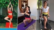 Sara Ali Khan Birthday Special: Workout Videos of The Bollywood Actress That Will Give You Major Fitness Goals